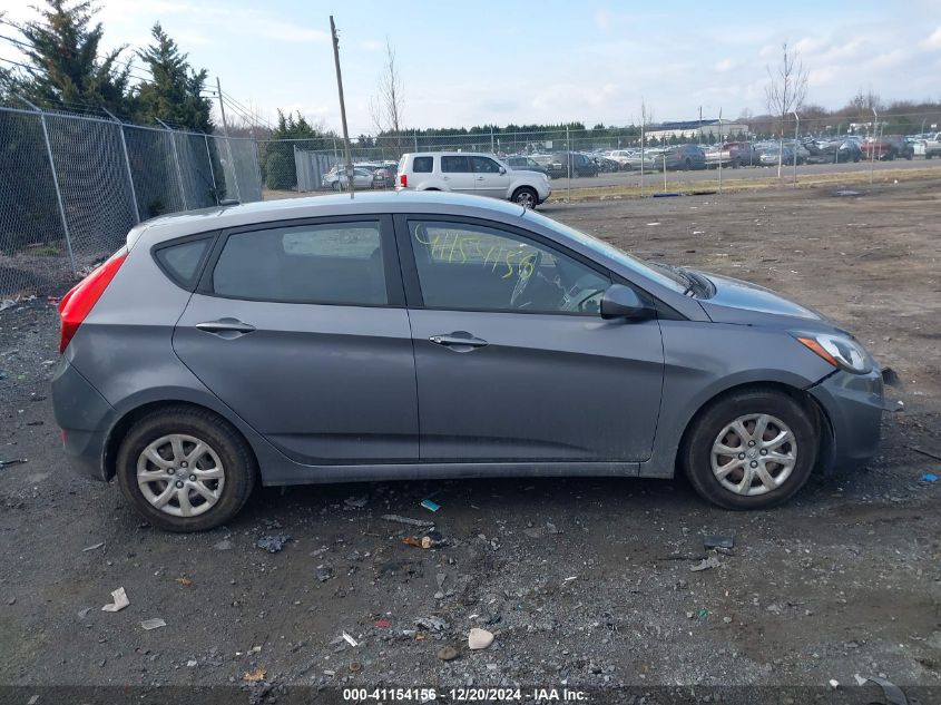 2014 Hyundai Accent Gs VIN: KMHCT5AE0EU176585 Lot: 41154156