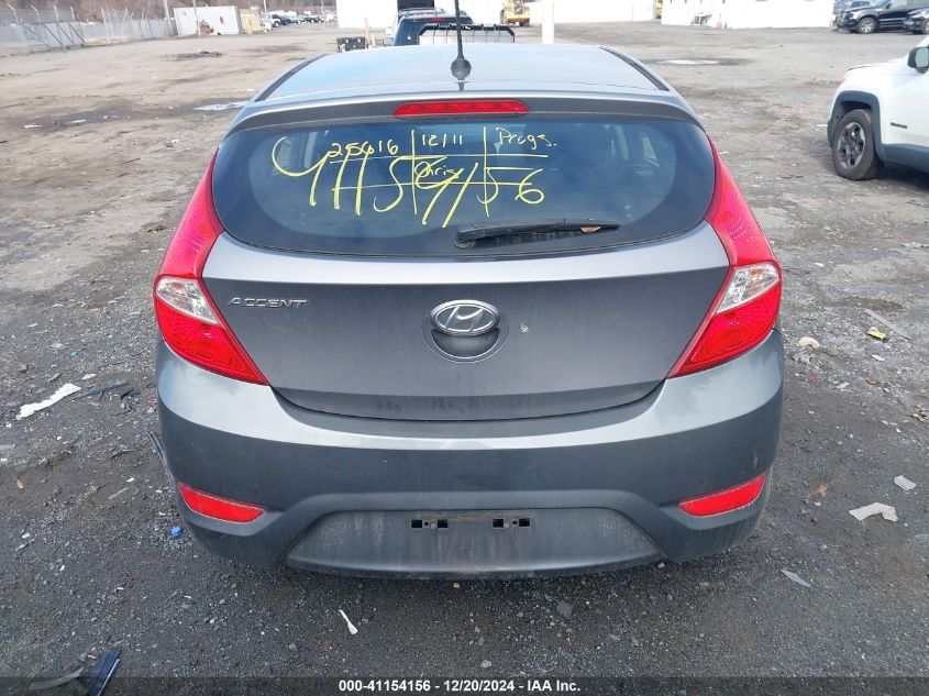 2014 Hyundai Accent Gs VIN: KMHCT5AE0EU176585 Lot: 41154156