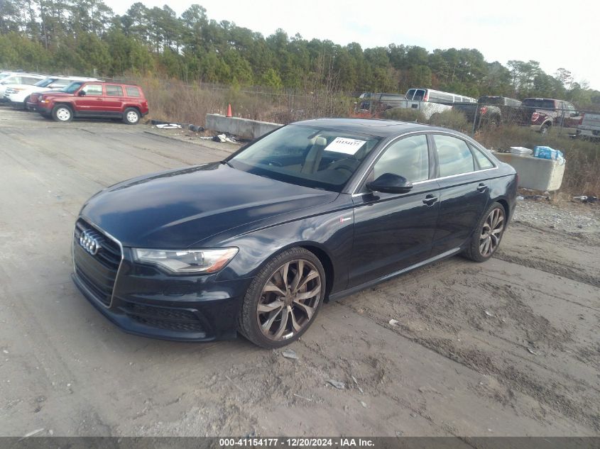 VIN WAUHGAFCXDN047709 2013 Audi A6, 3.0T Premium no.2