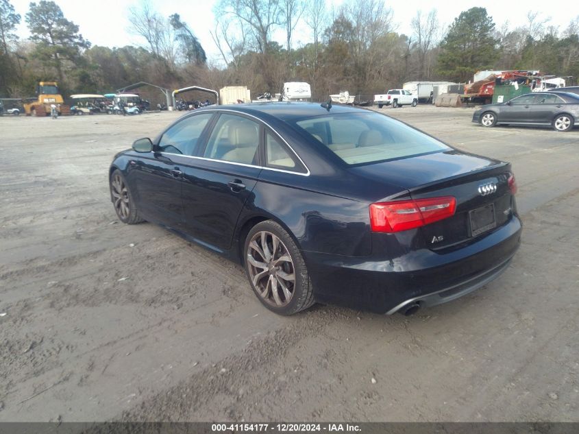 VIN WAUHGAFCXDN047709 2013 Audi A6, 3.0T Premium no.3