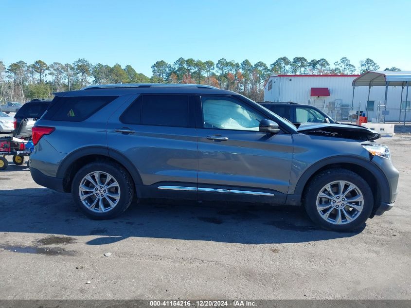 2021 Ford Explorer Limited VIN: 1FMSK8FH2MGB53003 Lot: 41154216