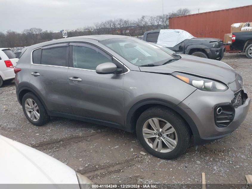 2017 Kia Sportage Lx VIN: KNDPMCAC1H7163126 Lot: 41154249