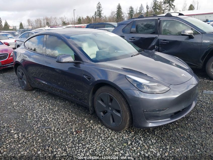 2022 TESLA MODEL 3 LONG RANGE DUAL MOTOR ALL-WHEEL DRIVE - 5YJ3E1EBXNF138815