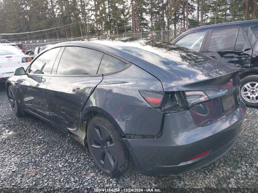 2022 TESLA MODEL 3 LONG RANGE DUAL MOTOR ALL-WHEEL DRIVE - 5YJ3E1EBXNF138815