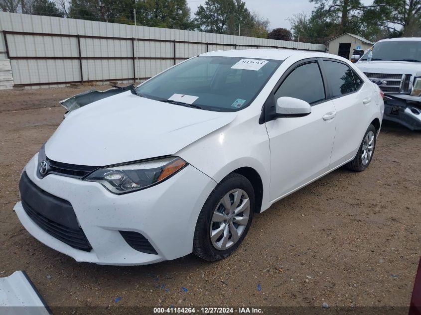 VIN 2T1BURHE2GC627185 2016 TOYOTA COROLLA no.2