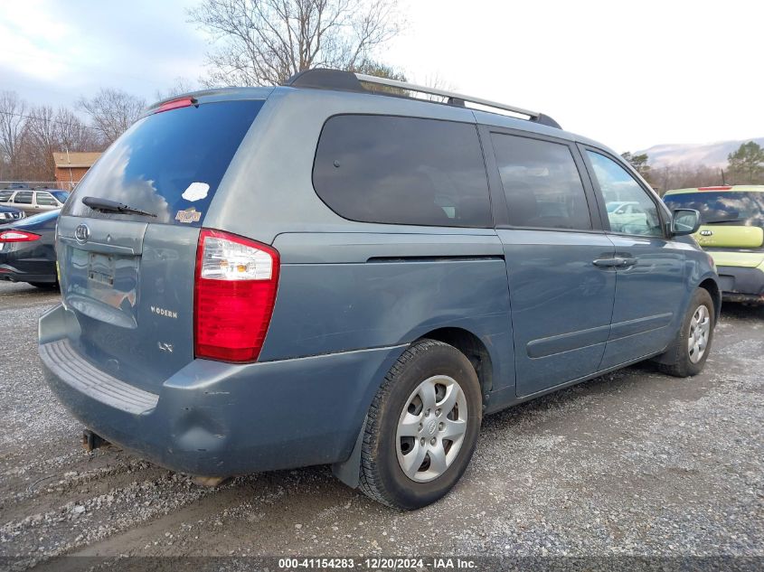 2008 Kia Sedona Lx VIN: KNDMB233786237719 Lot: 41154283