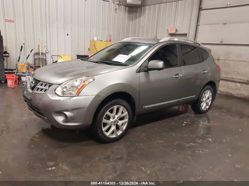 VIN JN8AS5MV3DW658839 2013 Nissan Rogue, Sv W/Sl Pkg no.2