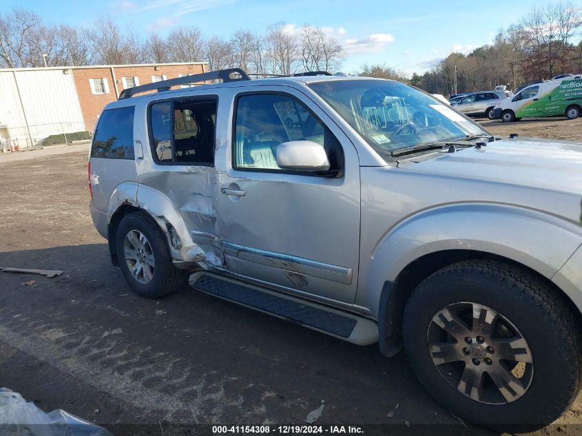 2011 Nissan Pathfinder Silver VIN: 5N1AR1NB9BC604279 Lot: 41154308