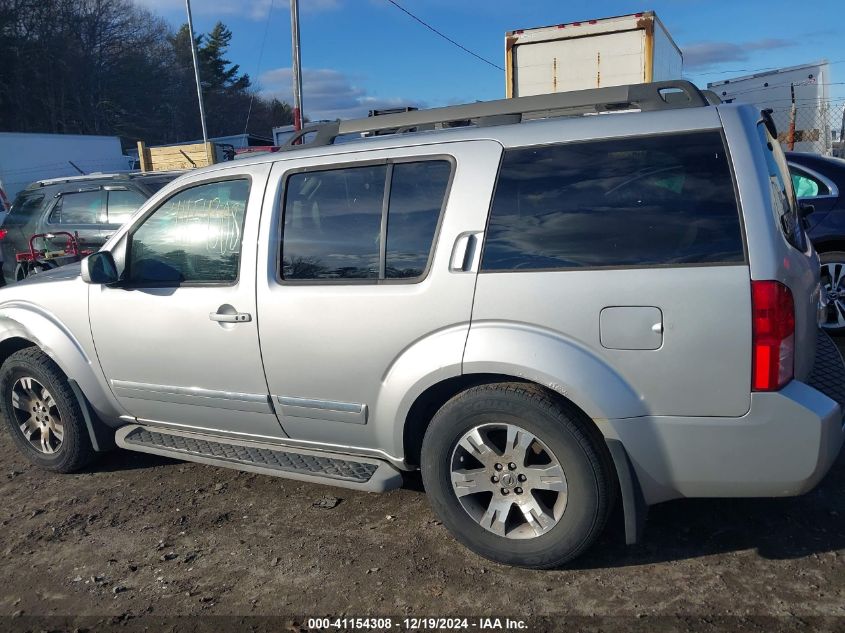 2011 Nissan Pathfinder Silver VIN: 5N1AR1NB9BC604279 Lot: 41154308