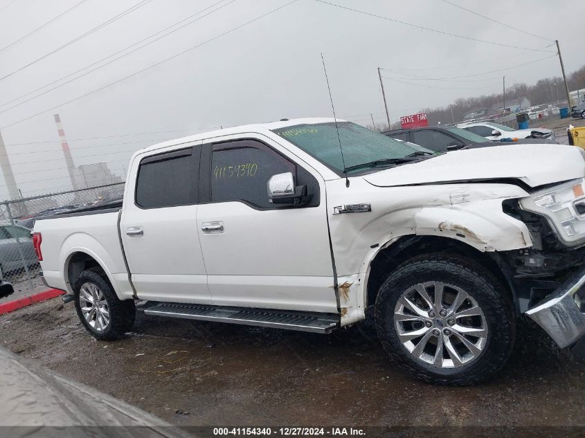 2015 FORD F-150 LARIAT - 1FTEW1EF4FFC90837