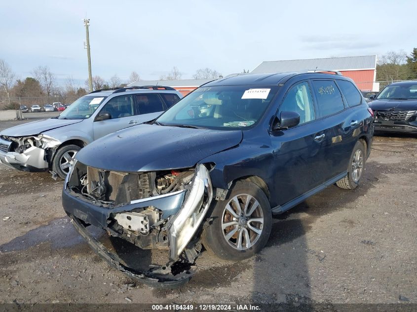 2015 Nissan Pathfinder S VIN: 5N1AR2MM7FC644116 Lot: 41154349