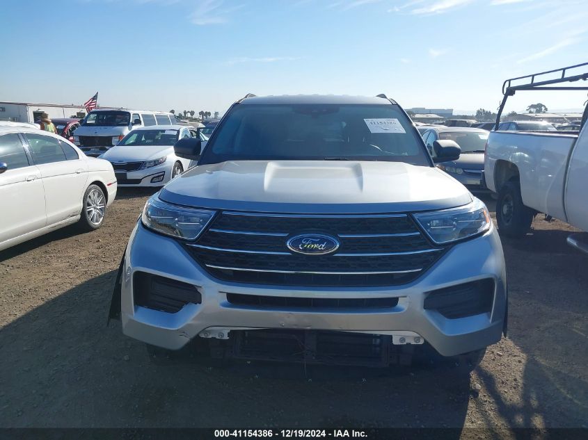 2022 Ford Explorer Xlt VIN: 1FMSK7DH8NGA10569 Lot: 41154386