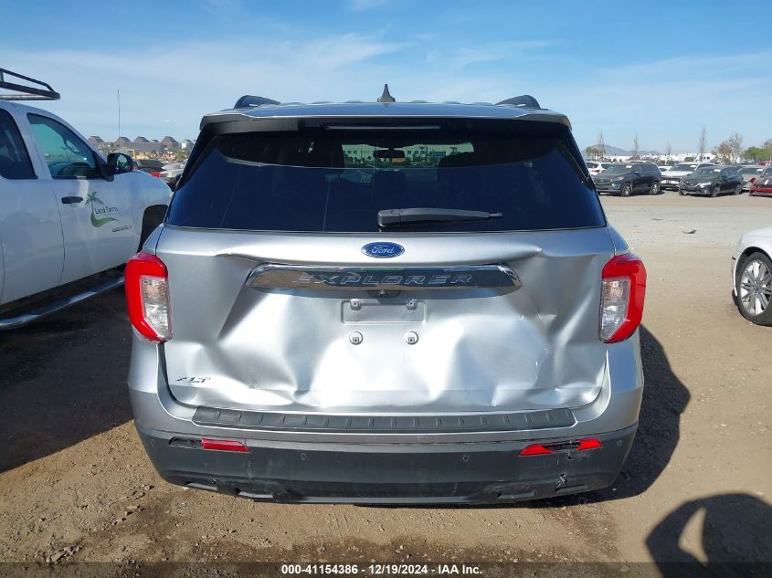 2022 Ford Explorer Xlt VIN: 1FMSK7DH8NGA10569 Lot: 41154386