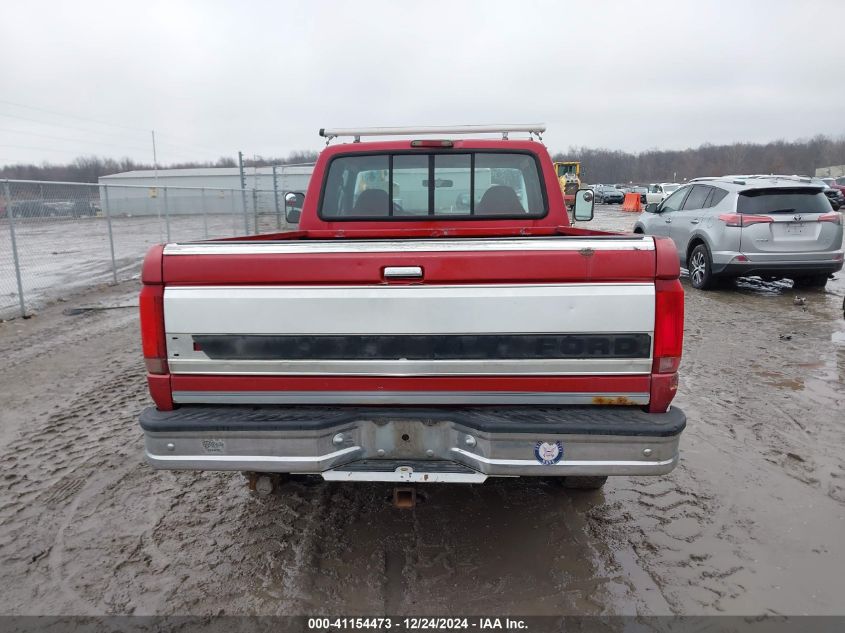 1997 Ford F-250 Xl VIN: 1FTHX25G7VEA37332 Lot: 41154473