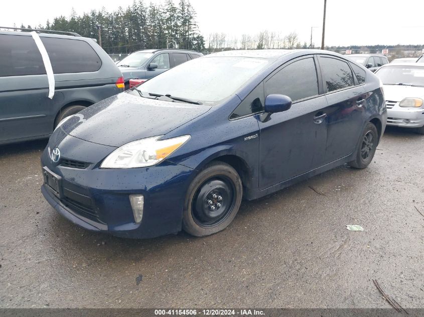 VIN JTDKN3DU6F1913891 2015 Toyota Prius, Two no.2