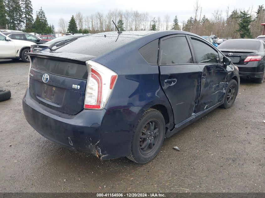 VIN JTDKN3DU6F1913891 2015 Toyota Prius, Two no.4