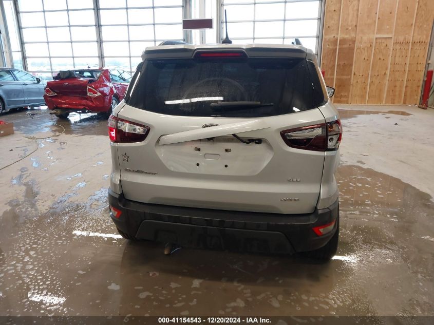 2020 Ford Ecosport Ses VIN: MAJ6S3JLXLC359833 Lot: 41154543