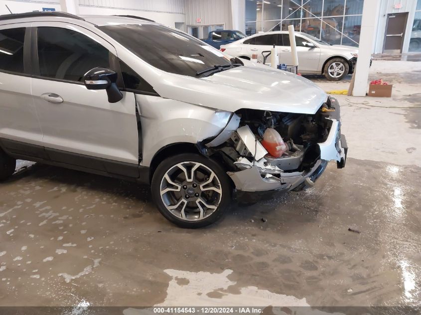 2020 Ford Ecosport Ses VIN: MAJ6S3JLXLC359833 Lot: 41154543