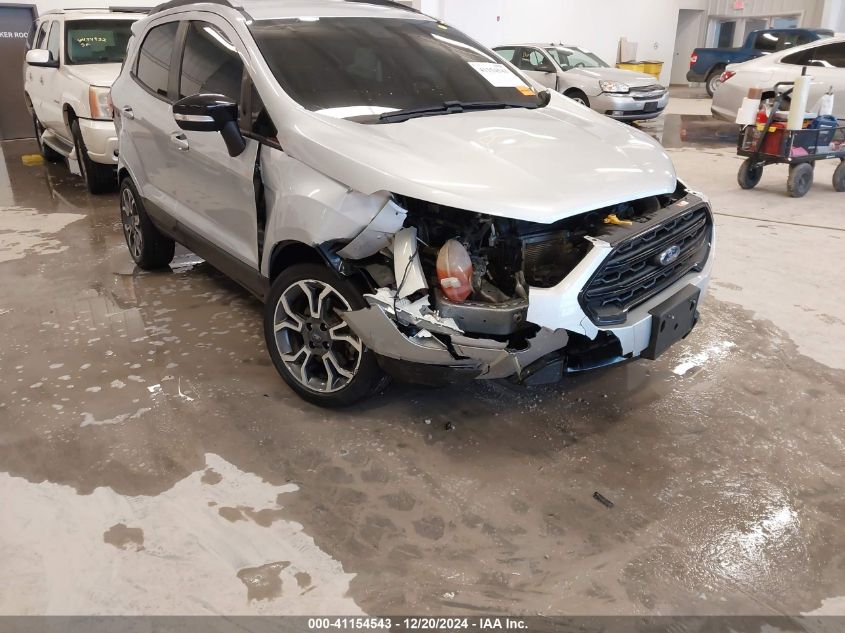 2020 Ford Ecosport Ses VIN: MAJ6S3JLXLC359833 Lot: 41154543