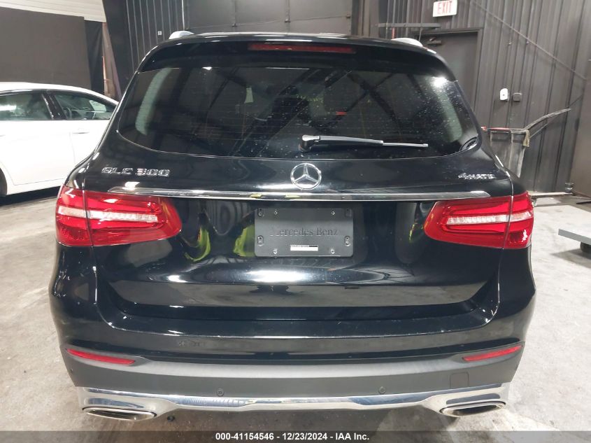 2019 Mercedes-Benz Glc 300 4Matic VIN: WDC0G4KBXK1001410 Lot: 41154546