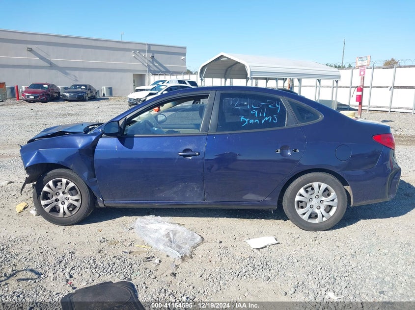 2010 HYUNDAI ELANTRA VIN: KMHDU4AD6AU030060