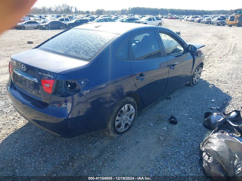 2010 HYUNDAI ELANTRA VIN: KMHDU4AD6AU030060