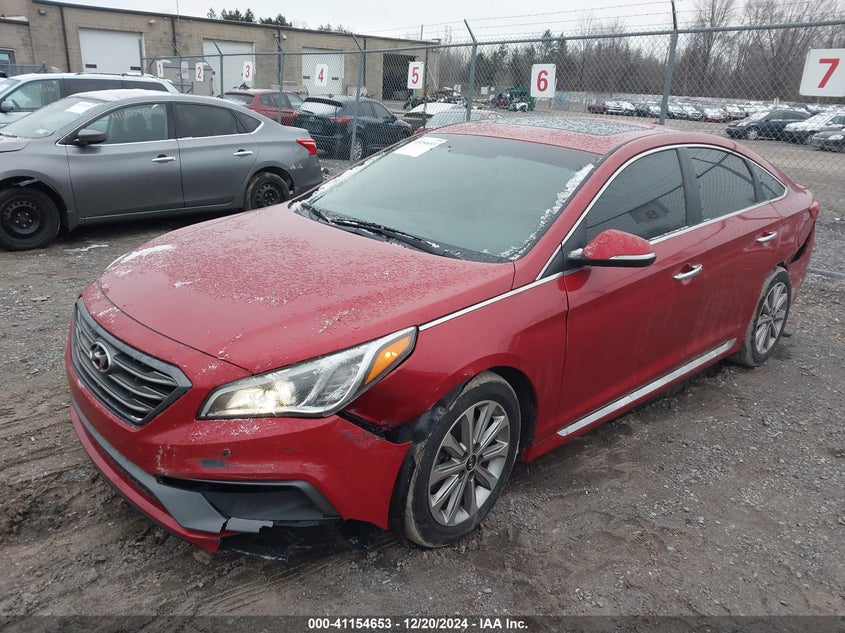 2017 HYUNDAI SONATA VIN: 5NPE34AF1HH578162
