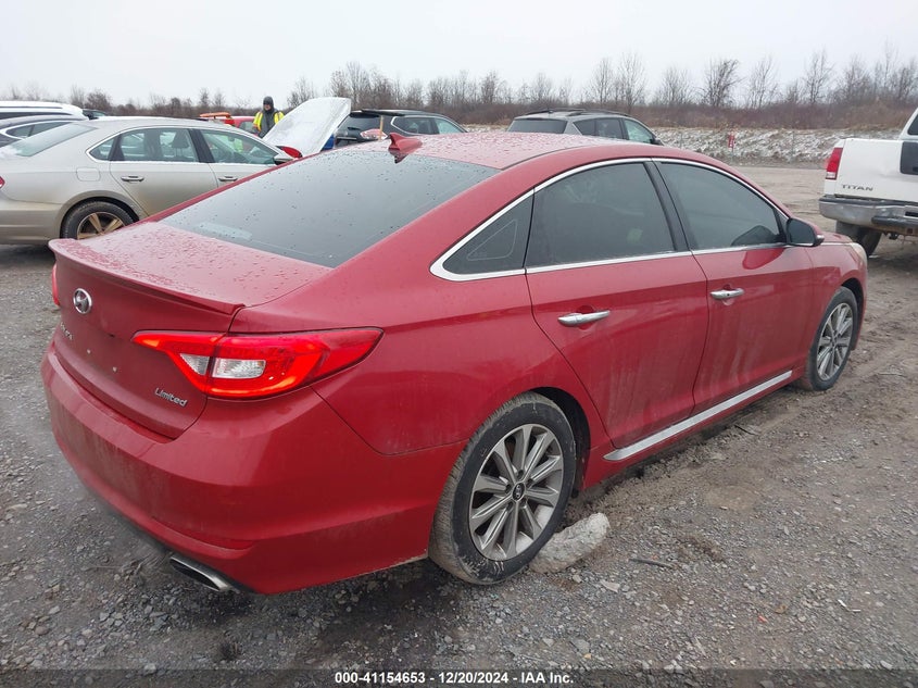 2017 HYUNDAI SONATA VIN: 5NPE34AF1HH578162