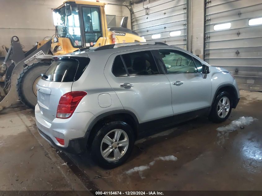 2017 Chevrolet Trax Lt VIN: 3GNCJPSB2HL254476 Lot: 41154674