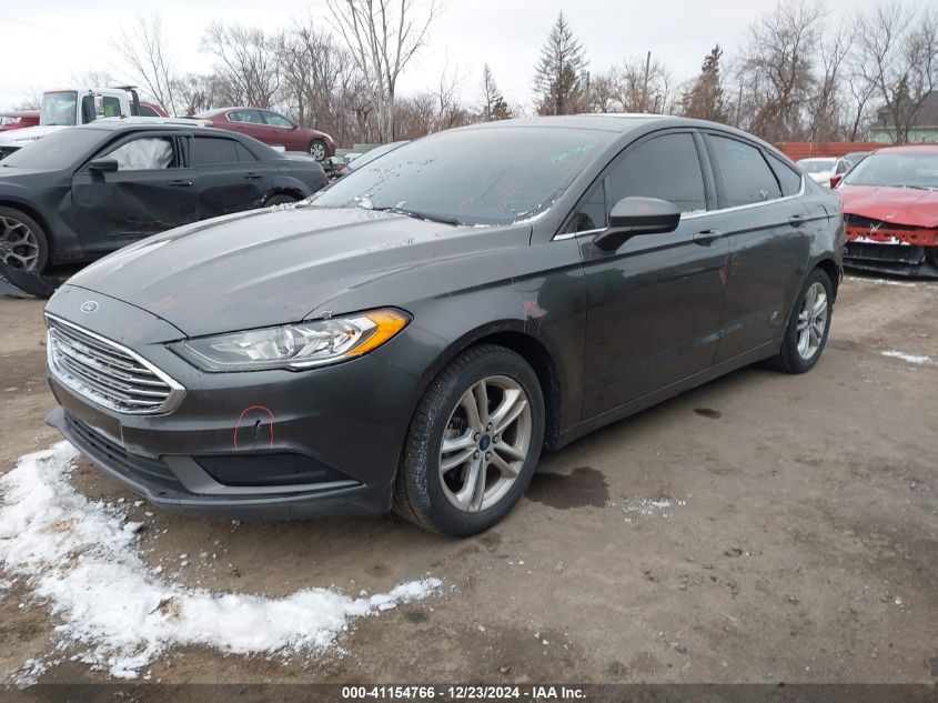 VIN 3FA6P0H73JR117439 2018 Ford Fusion, SE no.2