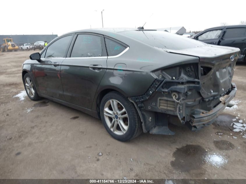 VIN 3FA6P0H73JR117439 2018 Ford Fusion, SE no.3