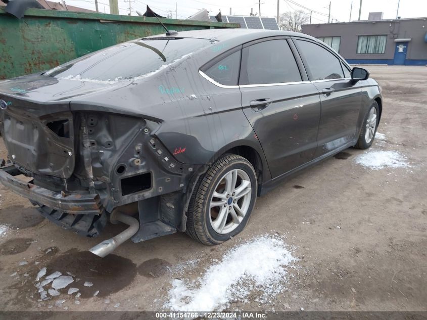 VIN 3FA6P0H73JR117439 2018 Ford Fusion, SE no.4