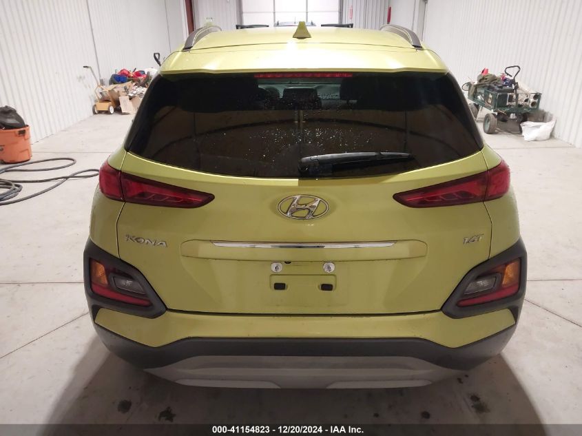 2019 Hyundai Kona Limited VIN: KM8K33A54KU375117 Lot: 41154823