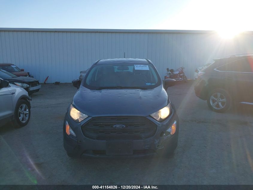 2018 Ford Ecosport S VIN: MAJ6P1SL9JC160287 Lot: 41154826