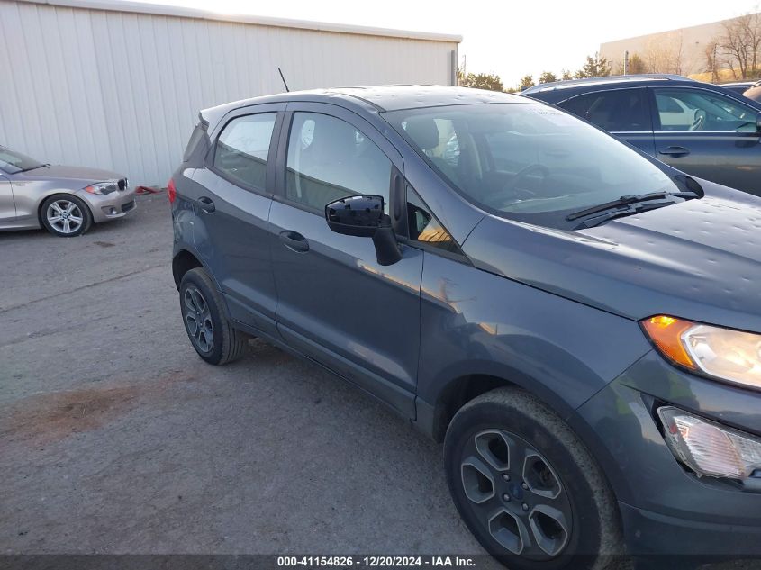 2018 Ford Ecosport S VIN: MAJ6P1SL9JC160287 Lot: 41154826