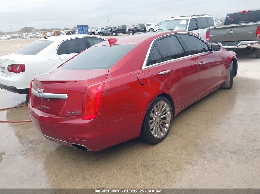 Vin: 1g6ar5sxxf0105464, lot: 41645136, cadillac cts luxury 20154