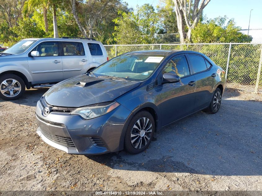 VIN 2T1BURHE1FC268846 2015 TOYOTA COROLLA no.2