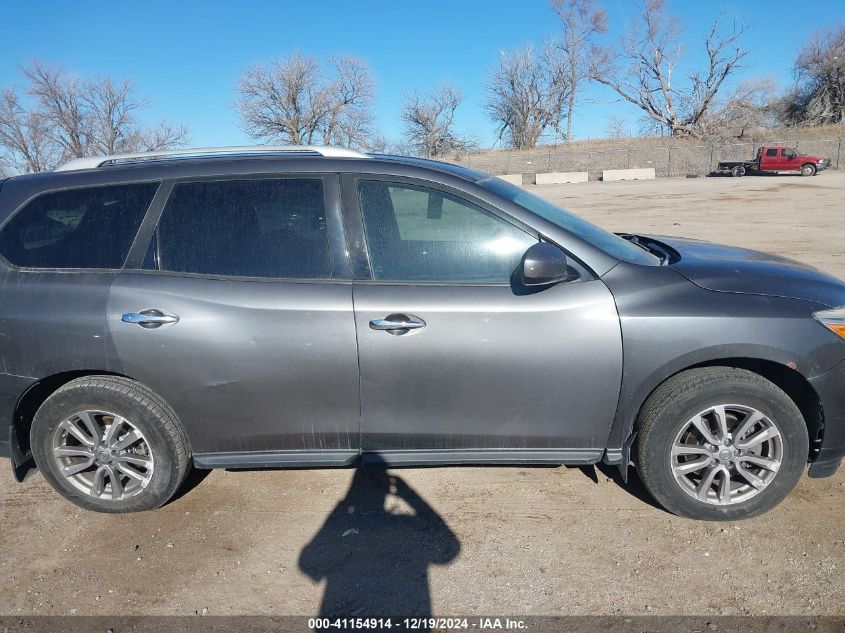 2014 Nissan Pathfinder Sv VIN: 5N1AR2MM2EC730786 Lot: 41154914