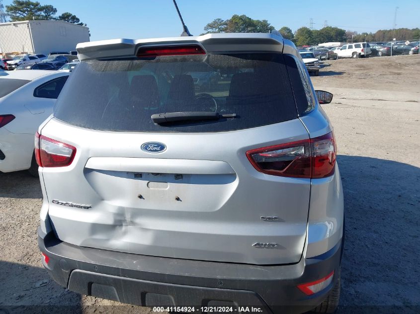 2020 FORD ECOSPORT SES - MAJ6S3JLXLC347505
