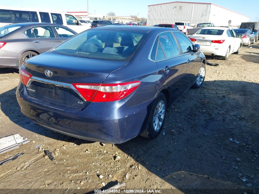 VIN 4T1BF1FK8HU768072 2017 Toyota Camry, LE no.4