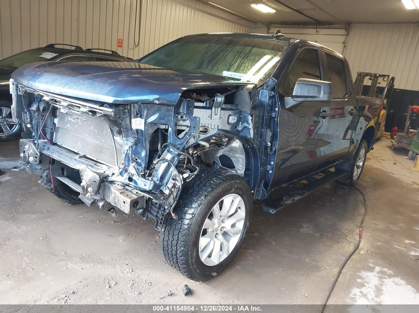2021 CHEVROLET SILVERADO 1500 VIN: 1GCPYBEH8MZ117005
