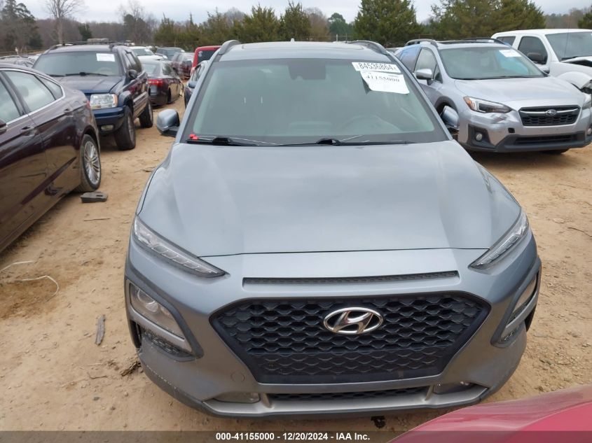 2019 Hyundai Kona Sel VIN: KM8K62AA2KU362185 Lot: 41155000