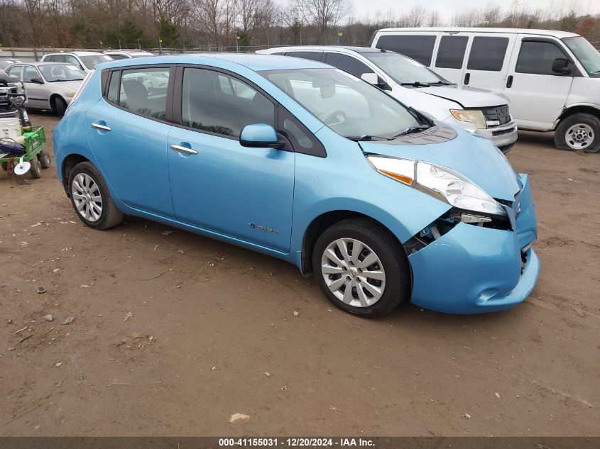 VIN 1N4AZ0CP7FC331593 2015 Nissan Leaf, S no.1