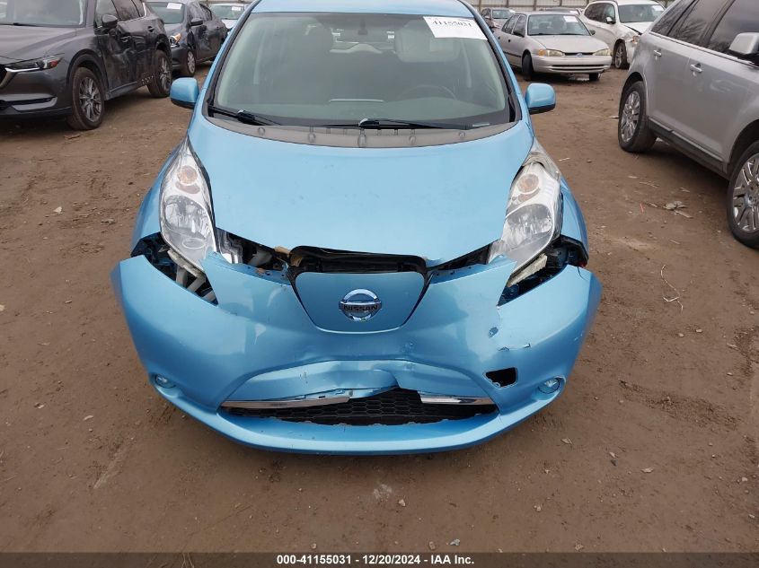 VIN 1N4AZ0CP7FC331593 2015 Nissan Leaf, S no.6