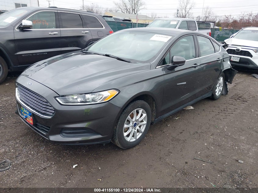 2016 FORD FUSION VIN: 3FA6P0G77GR184796