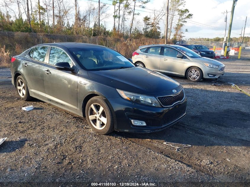 VIN 5XXGM4A7XEG310328 2014 KIA Optima, LX no.1