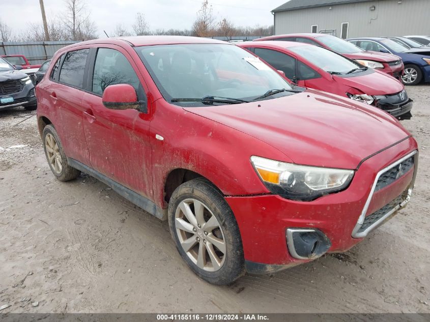 VIN 4A4AR3AU7FE019372 2015 MITSUBISHI OUTLANDER SPORT no.1