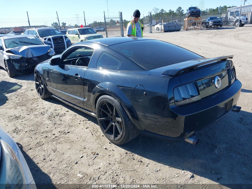 2007 FORD MUSTANG VIN: 1ZVFT82H875263317