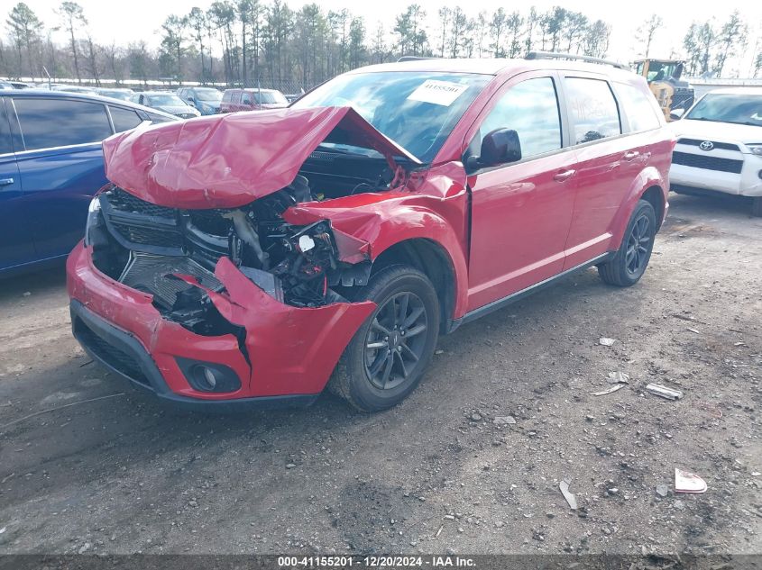 VIN 3C4PDCBB6KT874118 2019 DODGE JOURNEY no.2