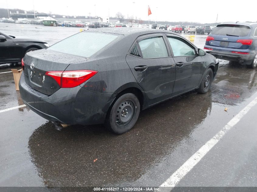 VIN 2T1BURHE0KC246203 2019 Toyota Corolla, LE no.4